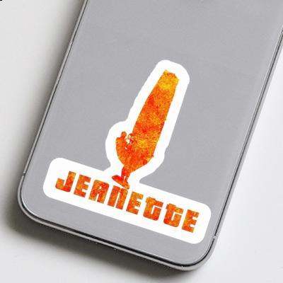 Sticker Jeanette Windsurfer Gift package Image