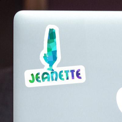 Windsurfer Sticker Jeanette Image