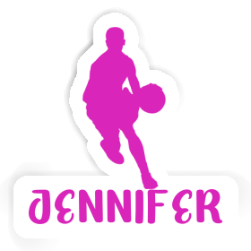 Basketball Player Sticker Jennifer Image