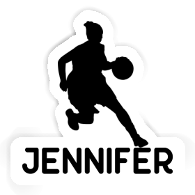 Sticker Basketball Player Jennifer Image