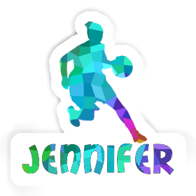 Basketball Player Sticker Jennifer Image