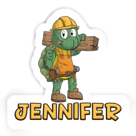 Jennifer Sticker Construction worker Image