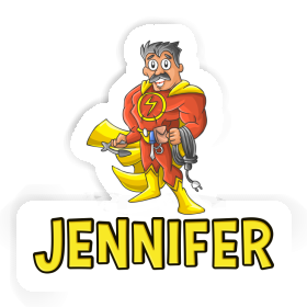 Jennifer Sticker Electrician Image