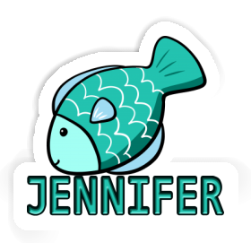 Sticker Jennifer Fish Image