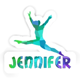 Sticker Gymnast Jennifer Image