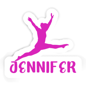 Sticker Gymnast Jennifer Image