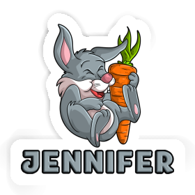 Jennifer Sticker Easter bunny Image