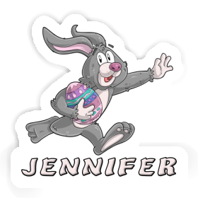 Rugby rabbit Sticker Jennifer Image