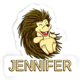 Sticker Hedgehog Jennifer Image