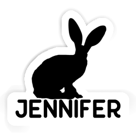 Sticker Rabbit Jennifer Image