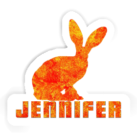 Sticker Rabbit Jennifer Image