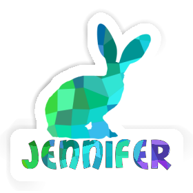 Sticker Rabbit Jennifer Image