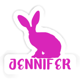 Sticker Jennifer Rabbit Image