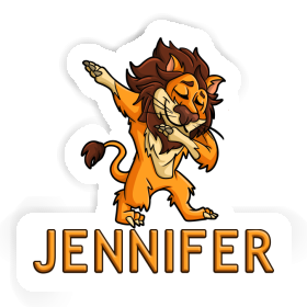 Jennifer Sticker Lion Image