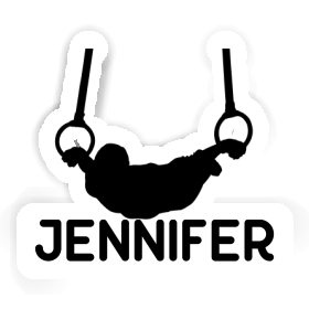 Ring gymnast Sticker Jennifer Image