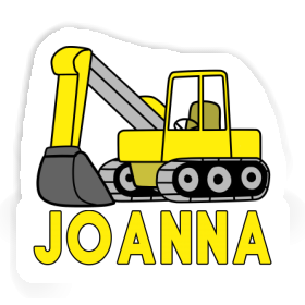 Joanna Sticker Excavator Image