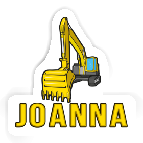 Joanna Sticker Excavator Image