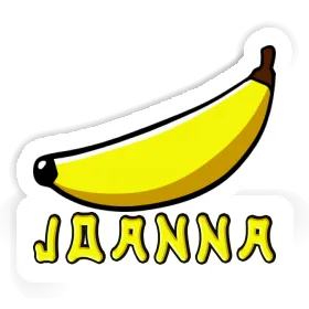 Joanna Sticker Banana Image