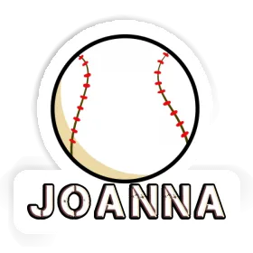 Sticker Baseball Joanna Image