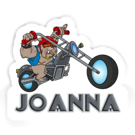 Biker Sticker Joanna Image