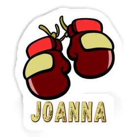 Joanna Sticker Boxing Glove Image