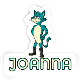 Sticker Standing Cat Joanna Image