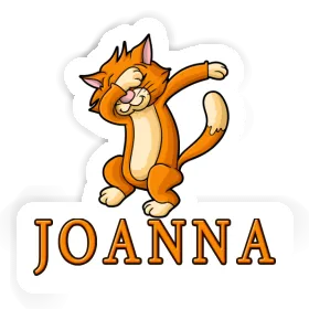 Dabbing Cat Sticker Joanna Image