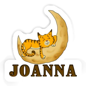 Sticker Sleeping Cat Joanna Image