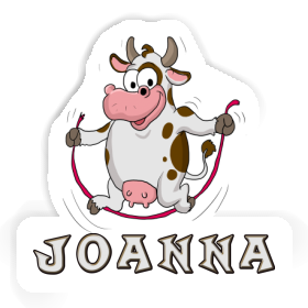 Skipping Ropes Cow Sticker Joanna Image