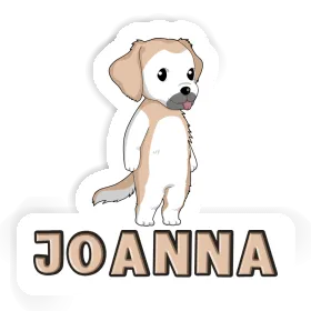 Joanna Aufkleber Golden Retriever Image