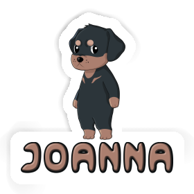 Rottweiler Sticker Joanna Image