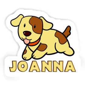 Aufkleber Joanna Hund Image