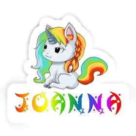 Sticker Unicorn Joanna Image