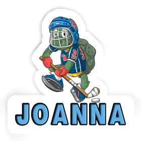 Sticker Hockey Player Joanna Image