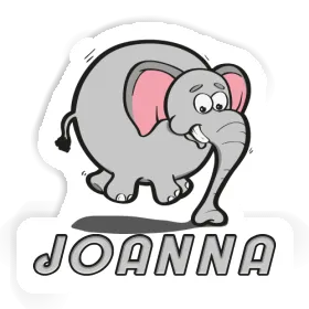 Joanna Sticker Elephant Image