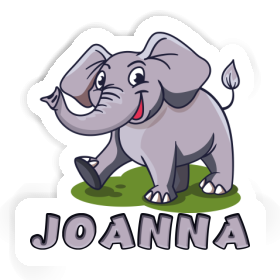 Joanna Sticker Elephant Image