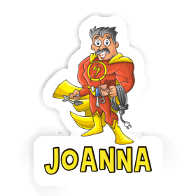 Sticker Joanna Electrician Image