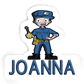 Joanna Sticker Electrician Image