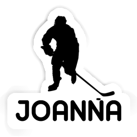 Hockey Player Sticker Joanna Image