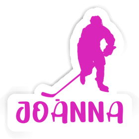 Sticker Joanna Hockey Player Image