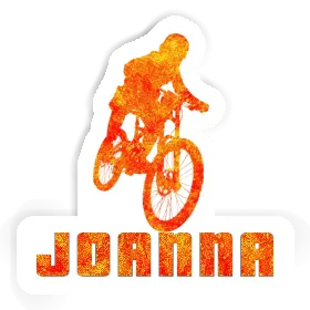 Freeride Biker Sticker Joanna Image