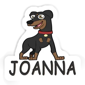 Sticker Joanna German Pinscher Image