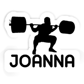 Gewichtheber Sticker Joanna Image