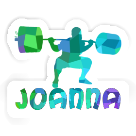 Joanna Sticker Gewichtheber Image