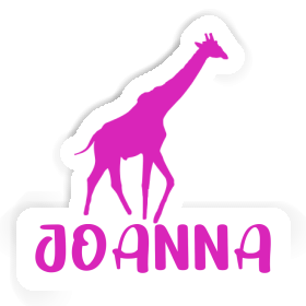 Joanna Sticker Giraffe Image