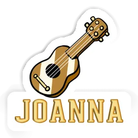 Guitar Sticker Joanna Image