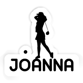 Sticker Golfer Joanna Image