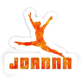 Gymnast Sticker Joanna Image