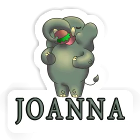 Elephant Sticker Joanna Image