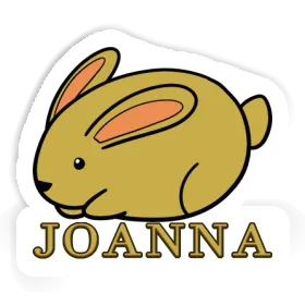 Rabbit Sticker Joanna Image